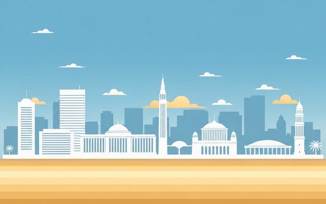 Illustration of Windhoek, Namibia