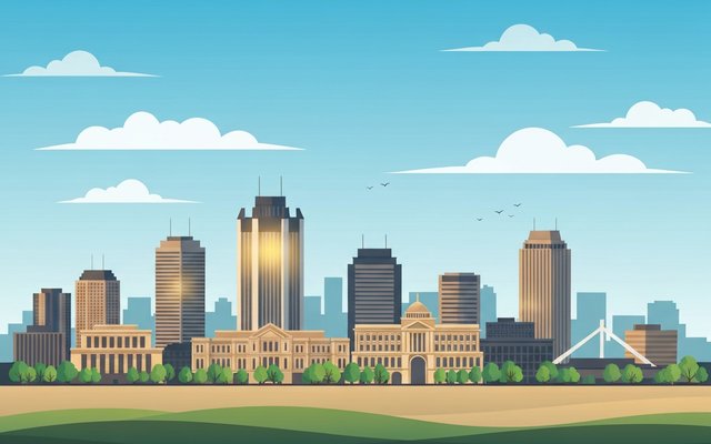 Illustration of Winnipeg, Canada