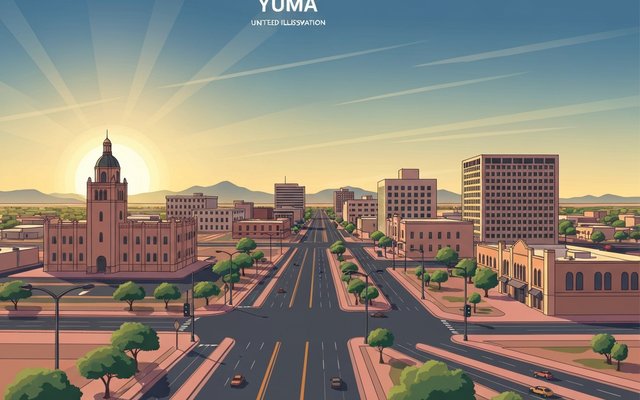 Illustration of Yuma, AZ