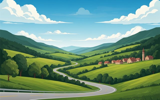 Illustration of Zagreb, Croatia