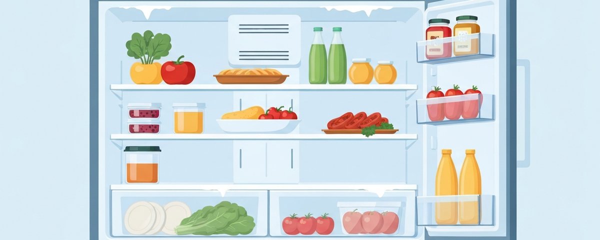 Refrigerator & Freezer Temperature - illustration