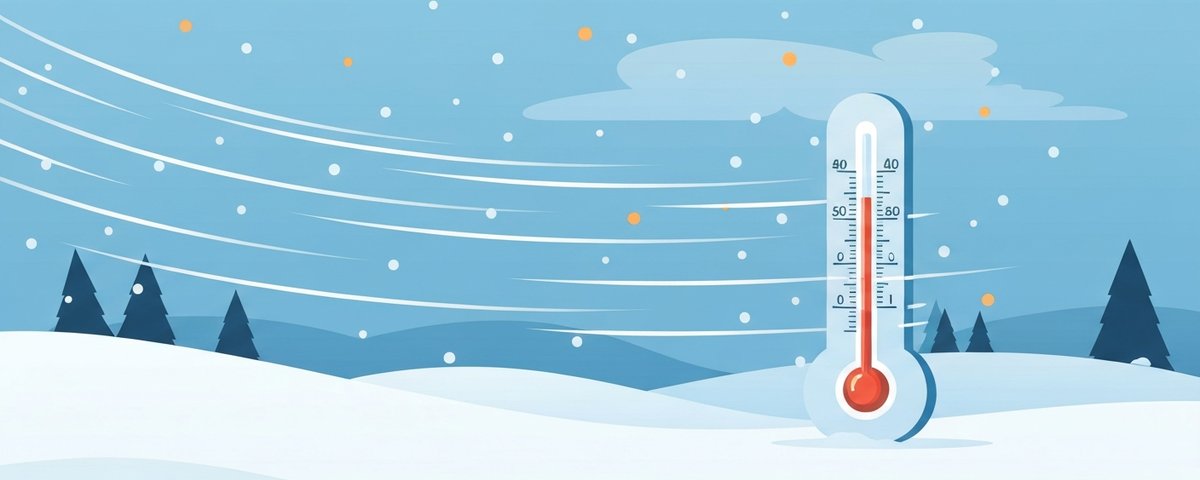 Wind Chill Explained - illustration