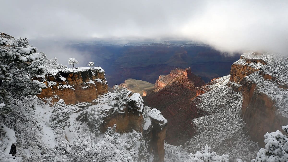 Snowfall At The Grand Canyon: A Guide To Winter Weather At This Iconic Destination